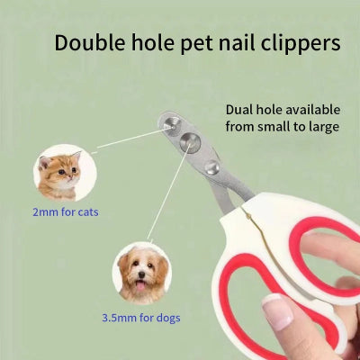 Professional Pet Nail Clippers For Big And Small Paws